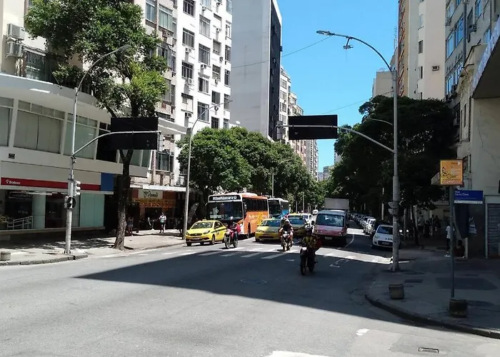 Apartamento Copacabana Saleta, Quarto Grande Com Ar Cond Wi-Fi A 2 Qds Da Praia Rio de Janeiro